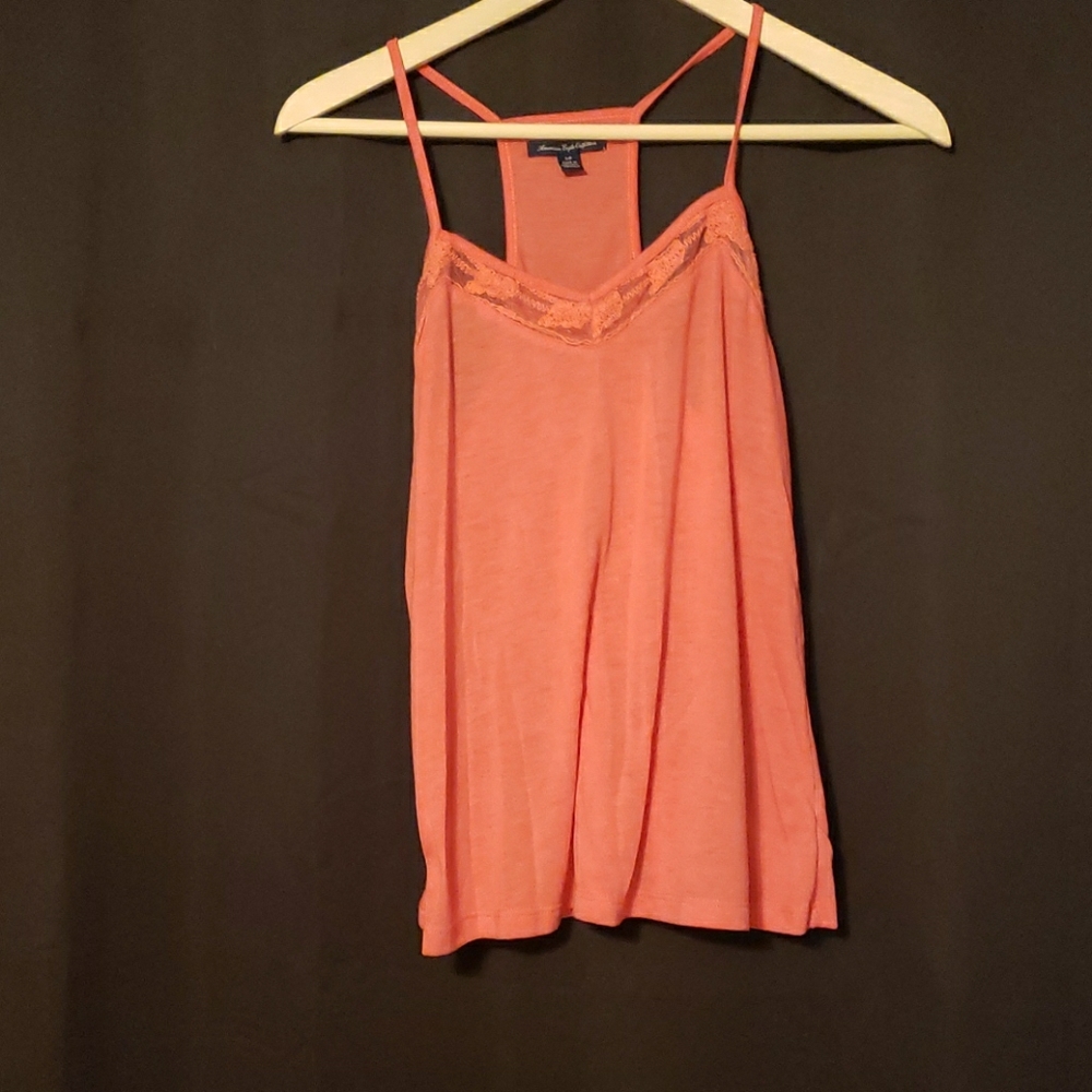 Coral tank top